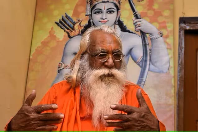 राम मंदिर के आचार्य सत्येन्द्र दास मुख्य पुजारी